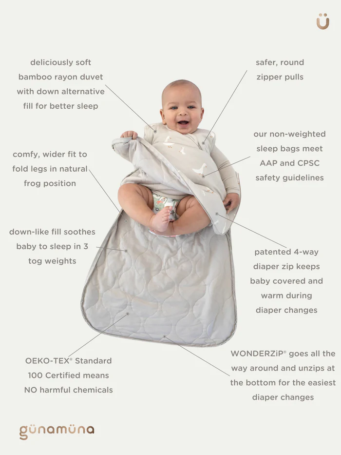 1.0 Tog Sleep Bag - Goose by gunamuna - Image 7