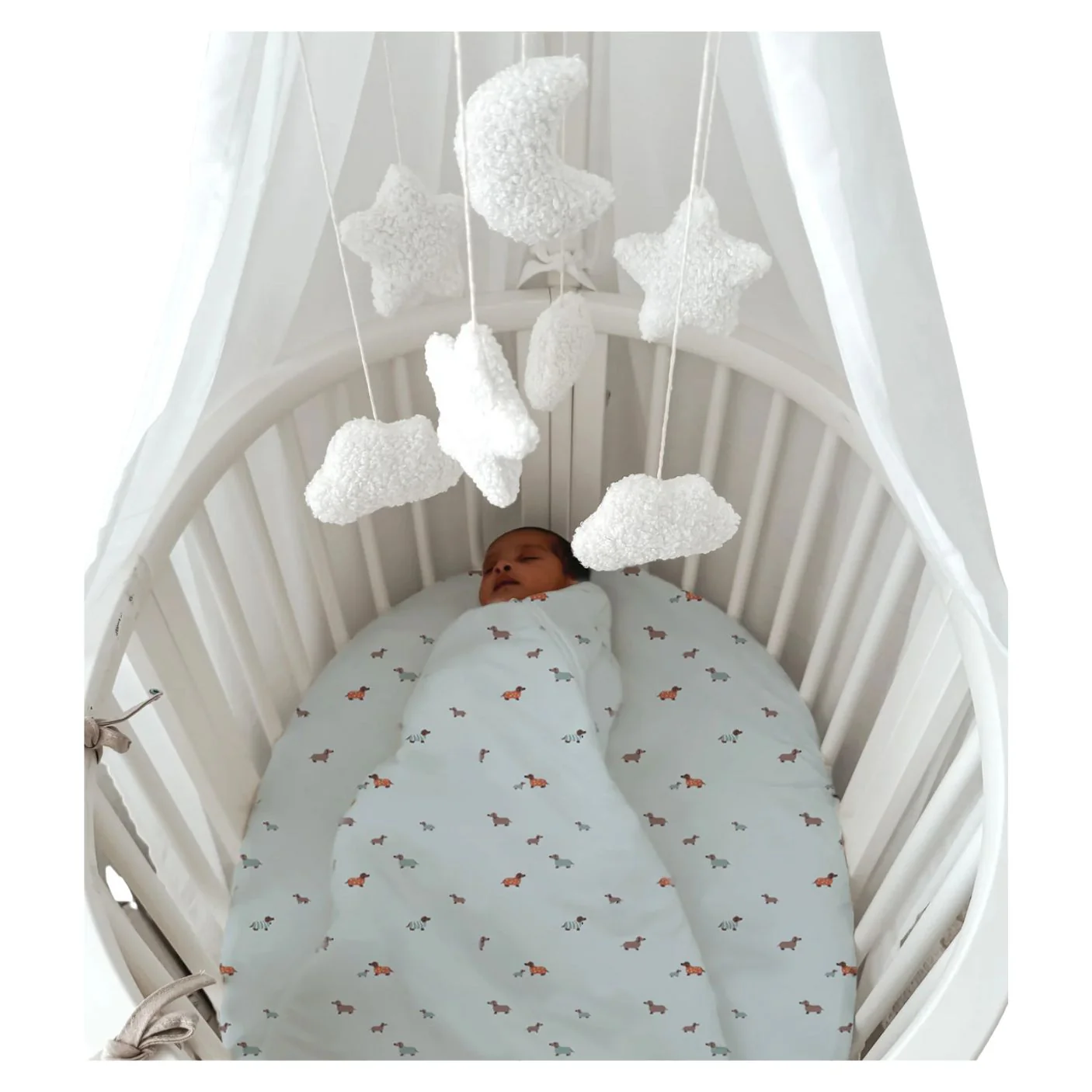 1.0 Tog Swaddle Sleep Bag - Woof by gunamuna - Image 2