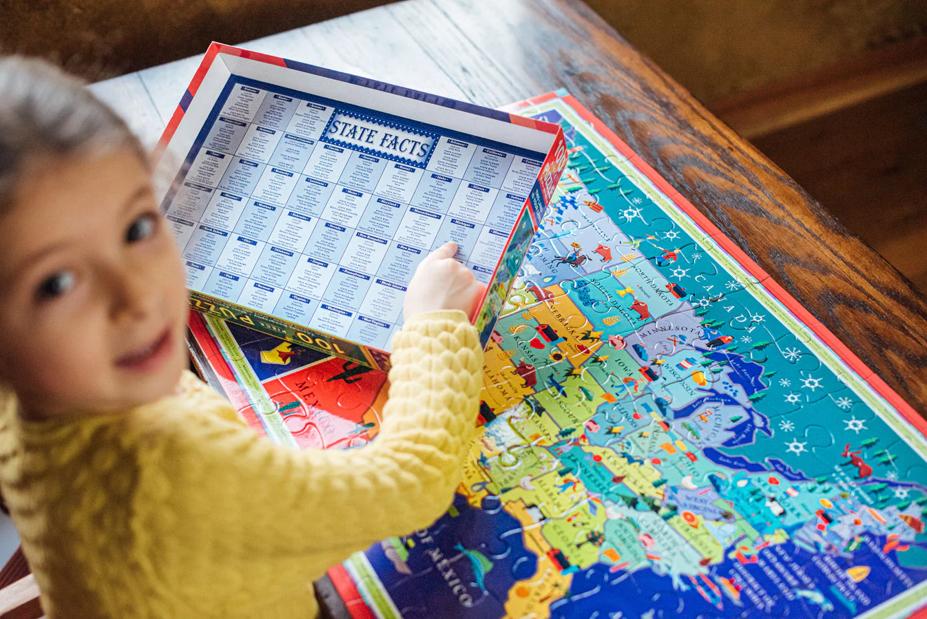 100 Piece Puzzle - This Land is Your Land by Eeboo - Image 3
