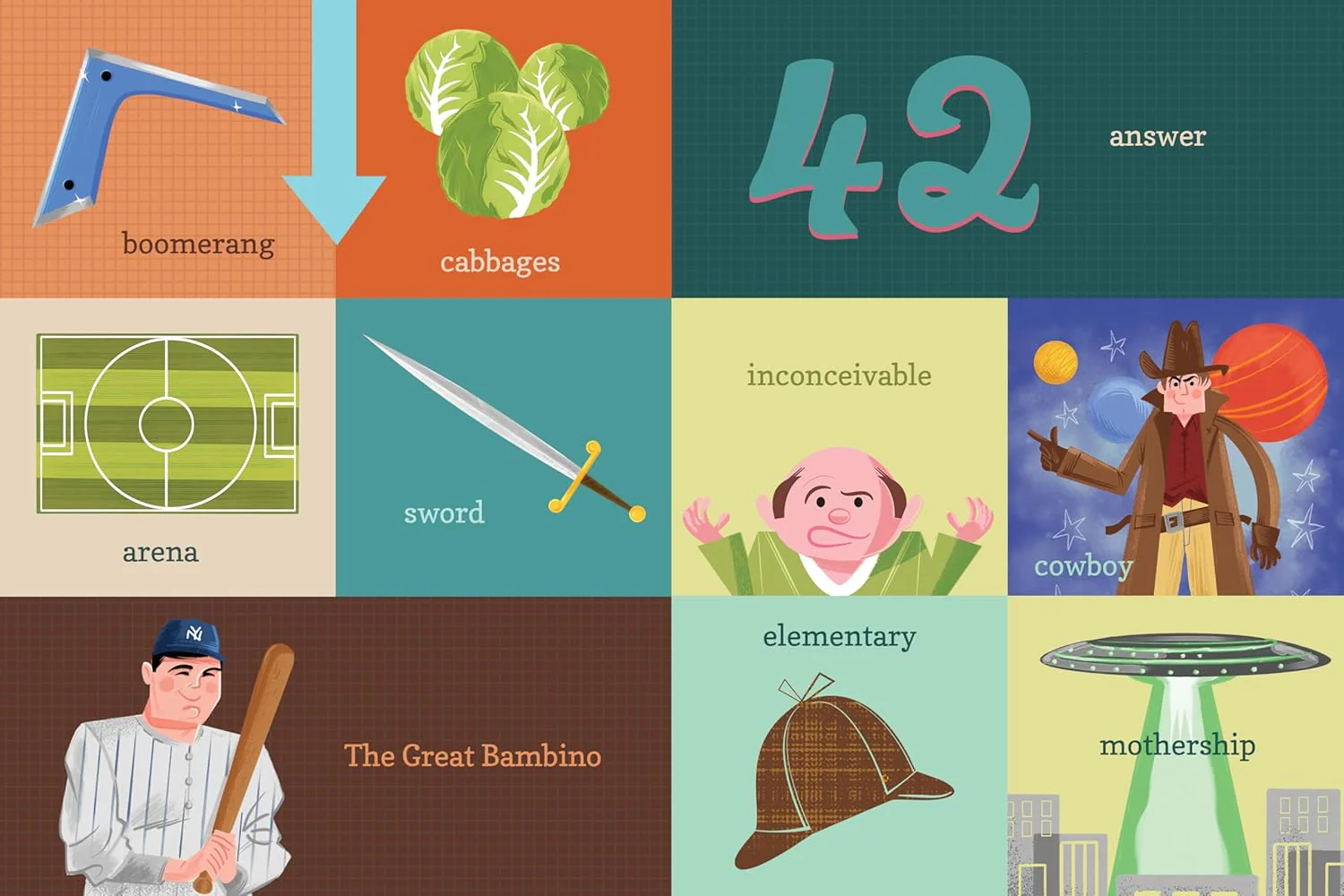 100 First Words for Little Geeks - Board Book - Image 2