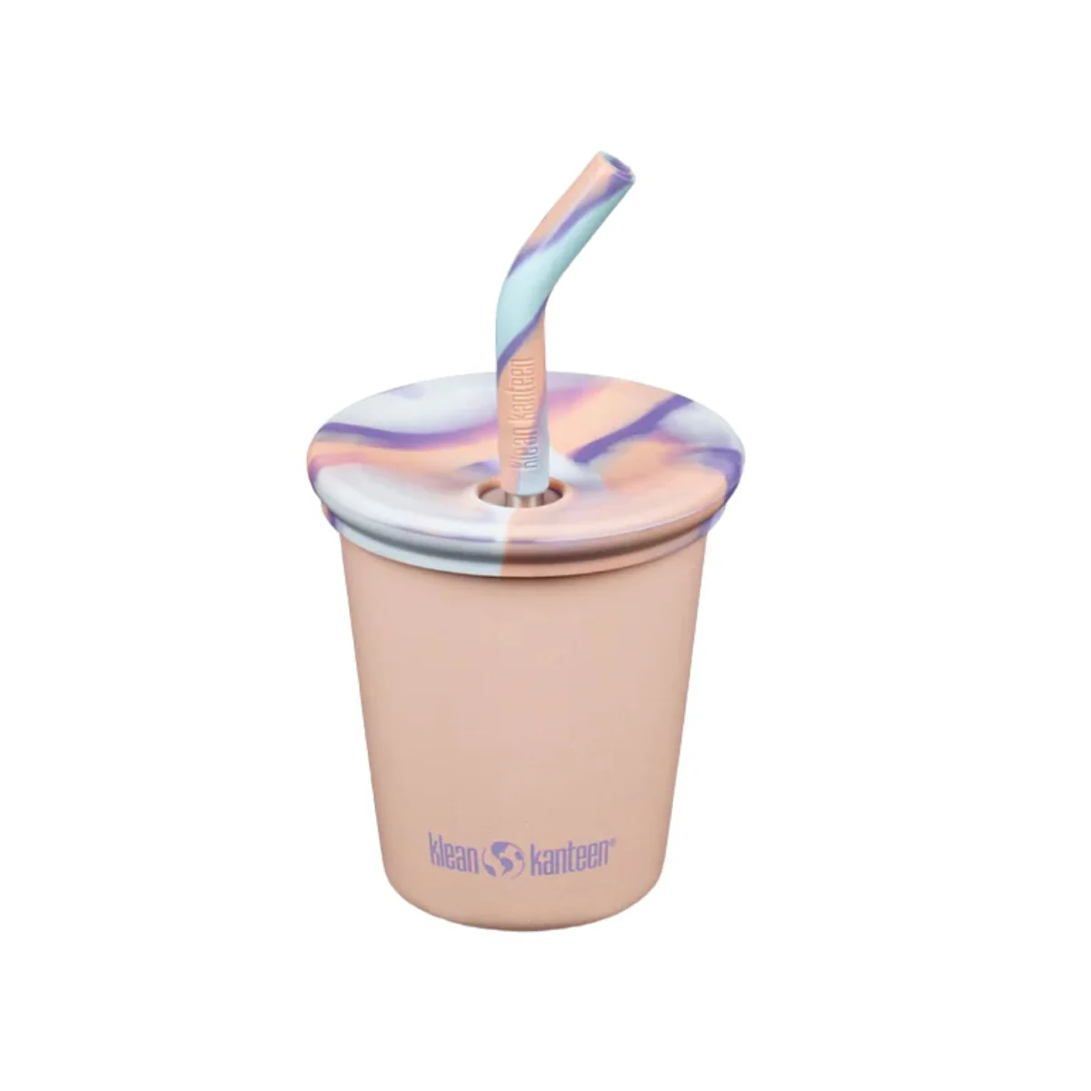 10oz Stainless Steel Kid's Cup with Straw Lid by Klean Kanteen - Image 4