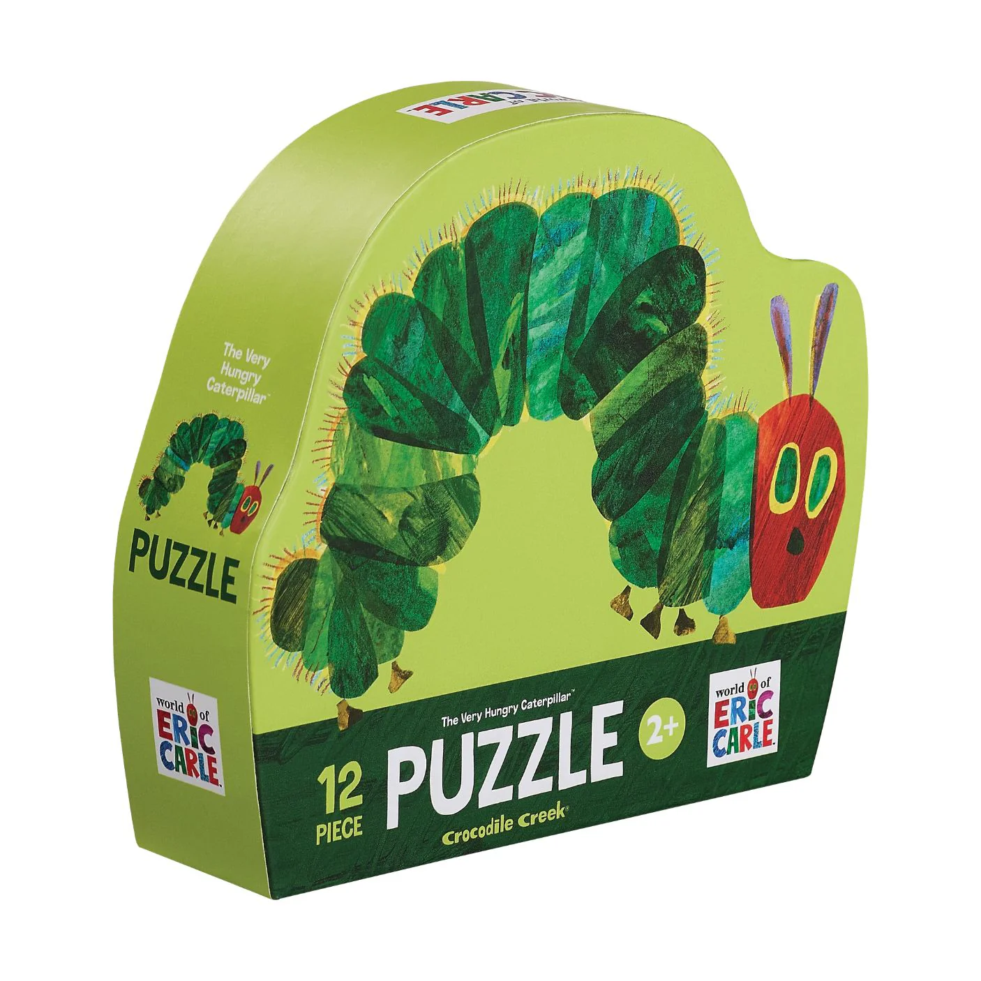 12pc Shaped Box Puzzle - Very Hungry Caterpillar by Crocodile Creek