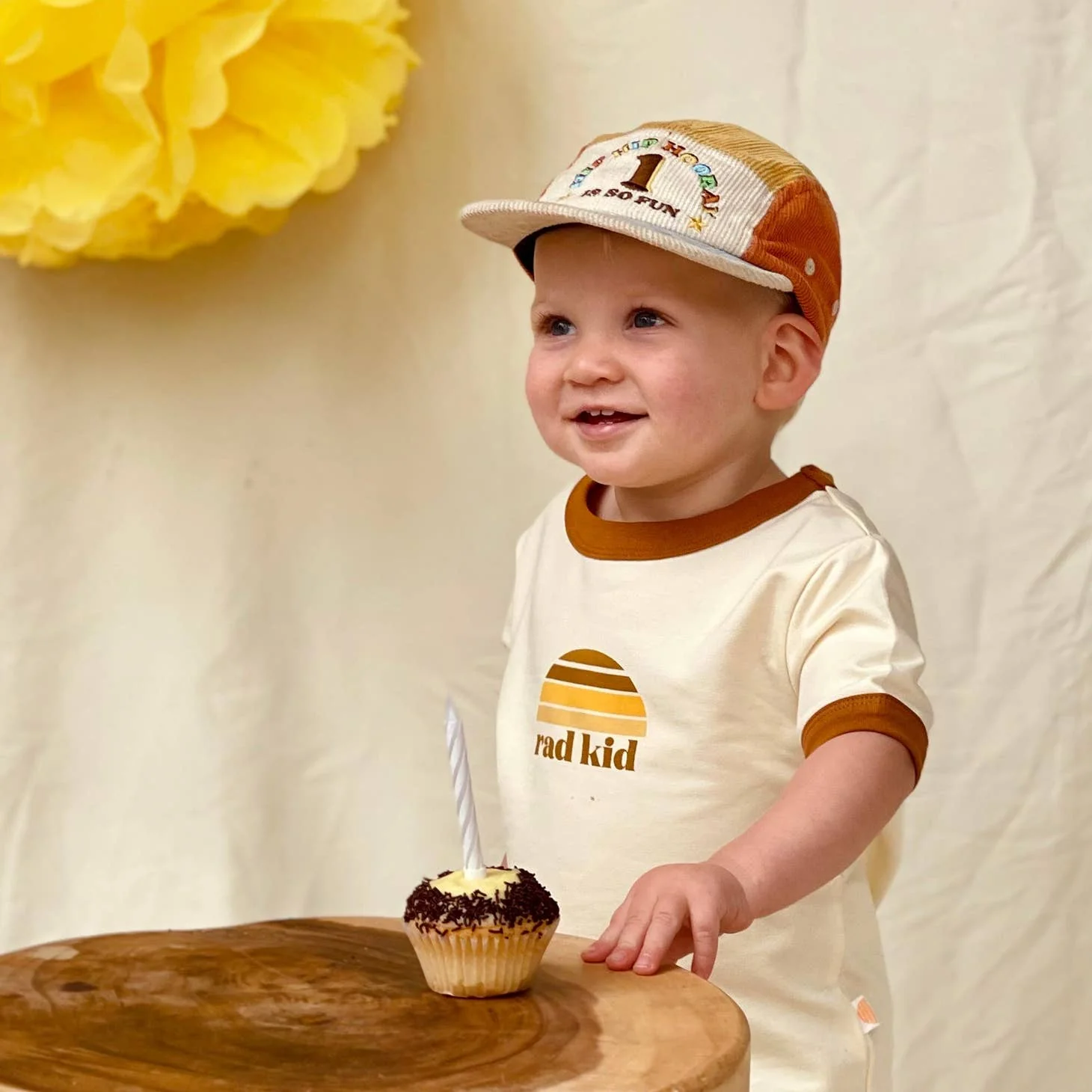 1st Birthday Cord Cap - Primary Spliced by Banabae - Image 4