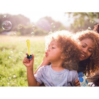 2 Pack Aluminum Bubble Bottles with Wands by Bubble Tree - Image 2