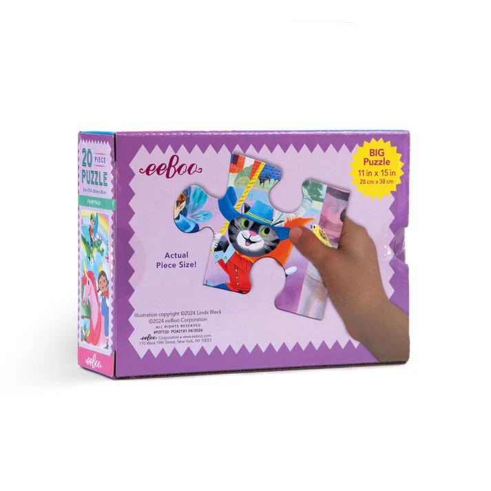 20 Piece Puzzle - Fairytale by Eeboo - Image 5