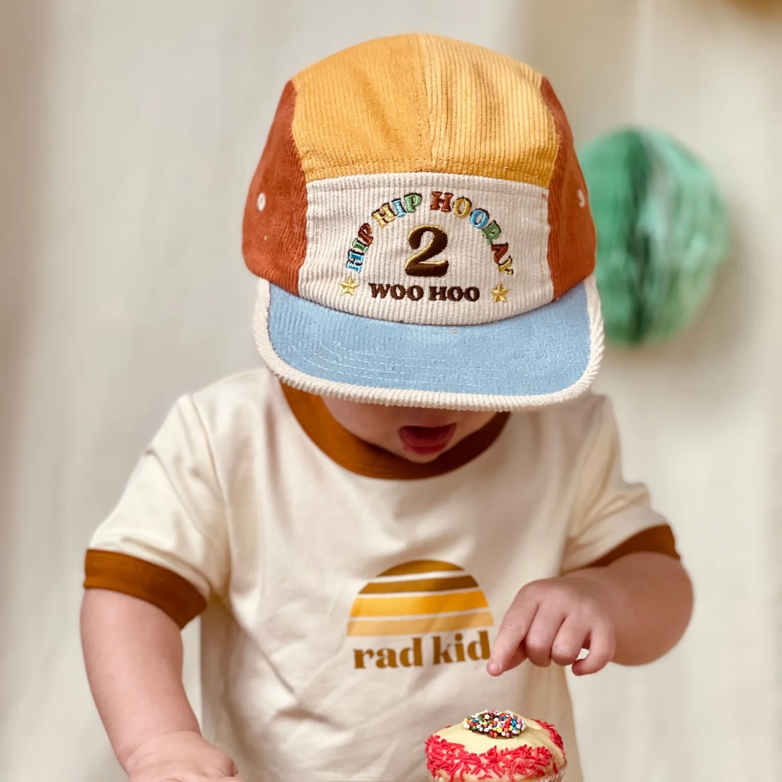 2nd Birthday Cord Cap - Primary Spliced by Banabae - Image 4