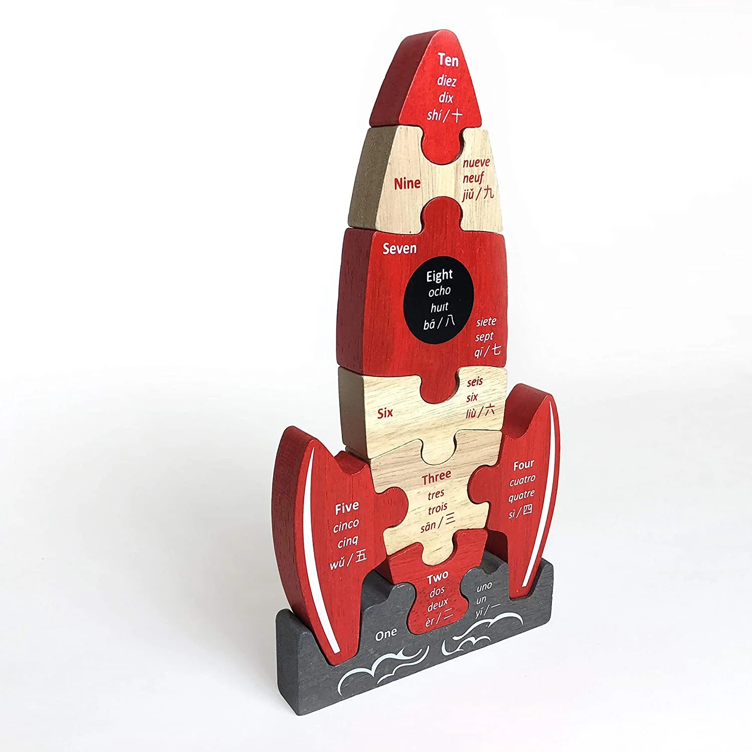 321 Blastoff Puzzle Multilingual by Begin Again - Image 2