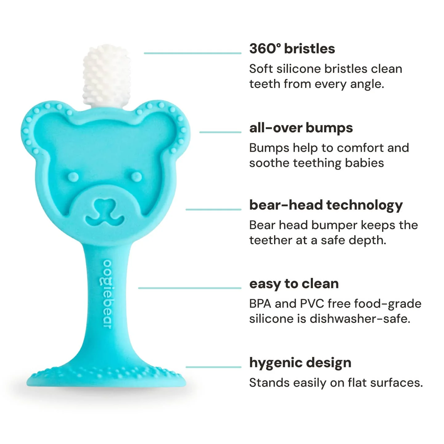 360° Training Toothbrush by Oogiebear - Image 4