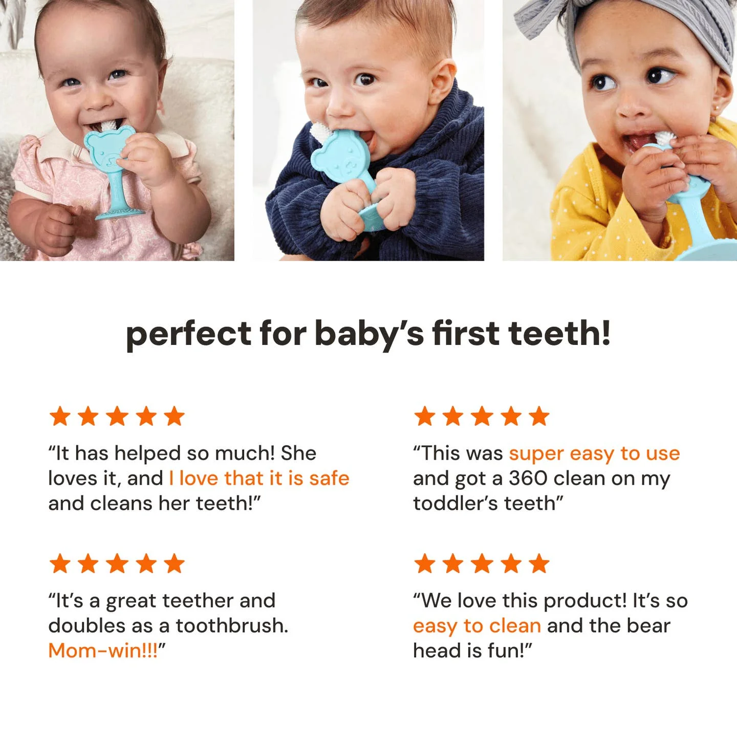 360° Training Toothbrush by Oogiebear - Image 6