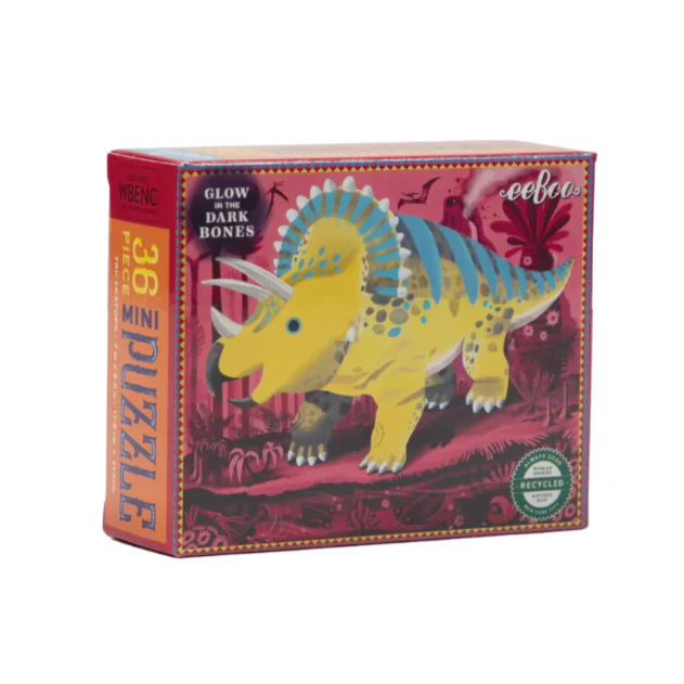 36 Piece Mini Dinosaur Puzzle by Eeboo - Image 8