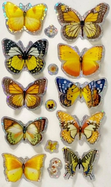 3D Butterfly Stickers by Insect Lore - Image 3