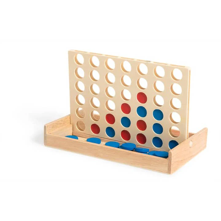 “4 in A Row” Wooden Board Game by Moulin Roty - Image 2