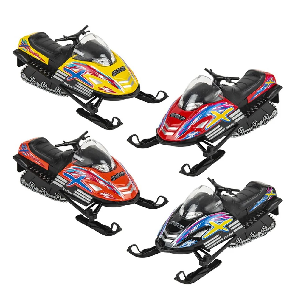 5" Diecast Pull Back Snow Turbo (1 Unit Assorted) by The Toy Network