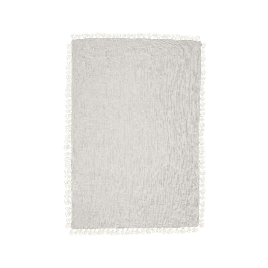 6 Layer Muslin Blanket - Moonstone by Crane Baby - Image 2