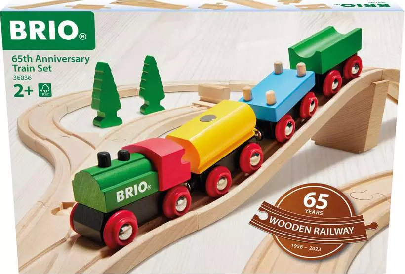 65th Anniversary Train Set by Brio - Image 6