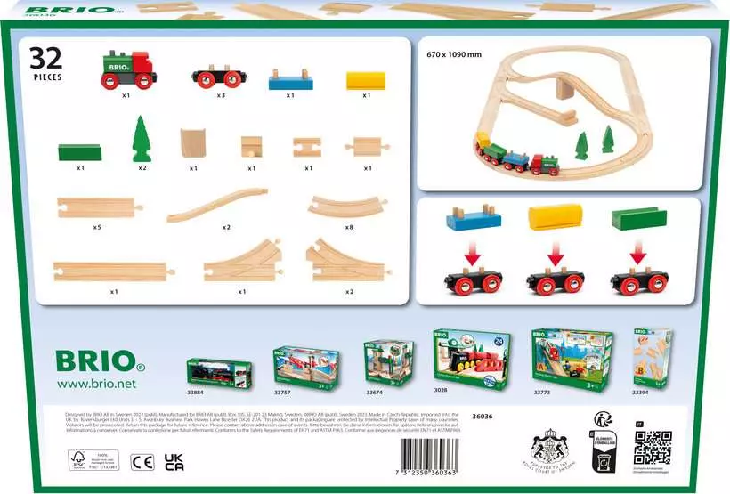 65th Anniversary Train Set by Brio - Image 7