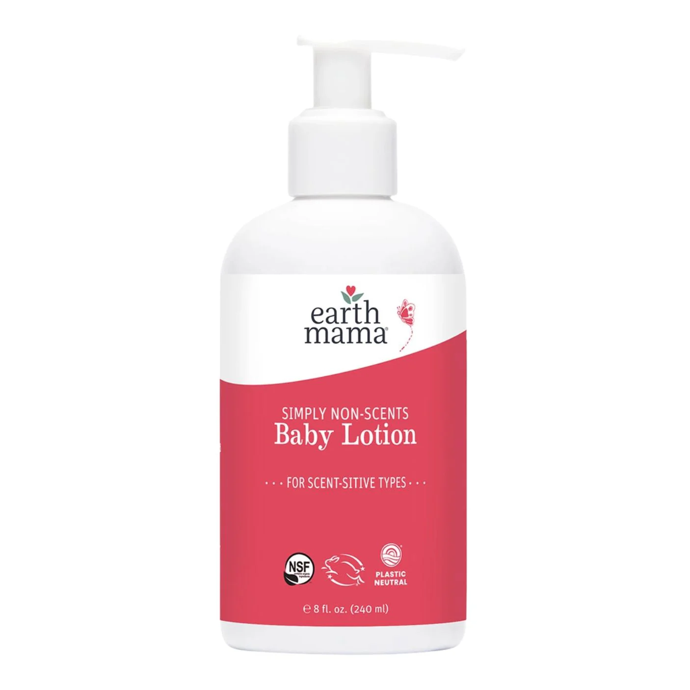 8oz Simply Non-Scents Baby Lotion by Earth Mama Organics