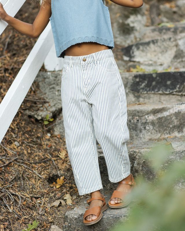 Aaron Top - Washed Blue by Rylee + Cru - Image 5