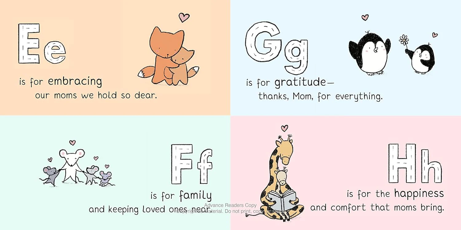 ABCs of Love for Mom - Board Book - Image 4