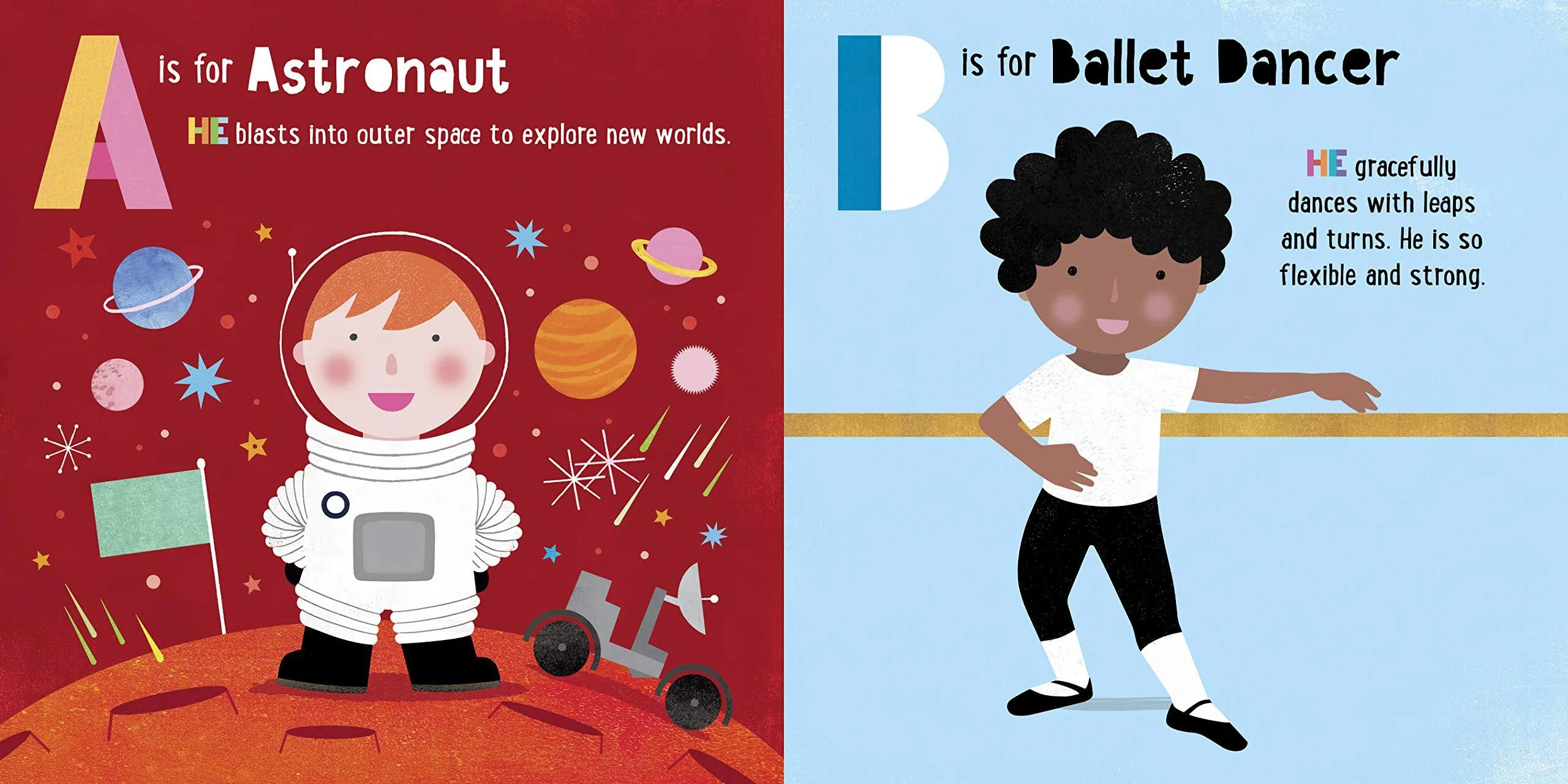 ABC What Can He Be? - Board Book - Image 2