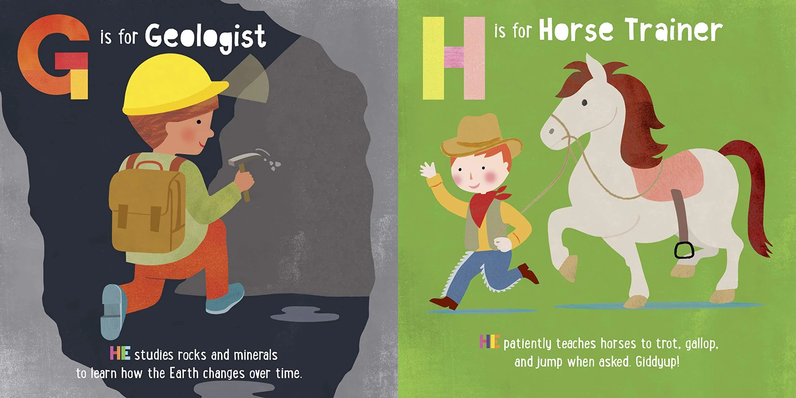 ABC What Can He Be? - Board Book - Image 5