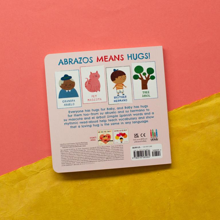 Abrazos for Baby: A Little Book of Hugs - Board Book - Image 6