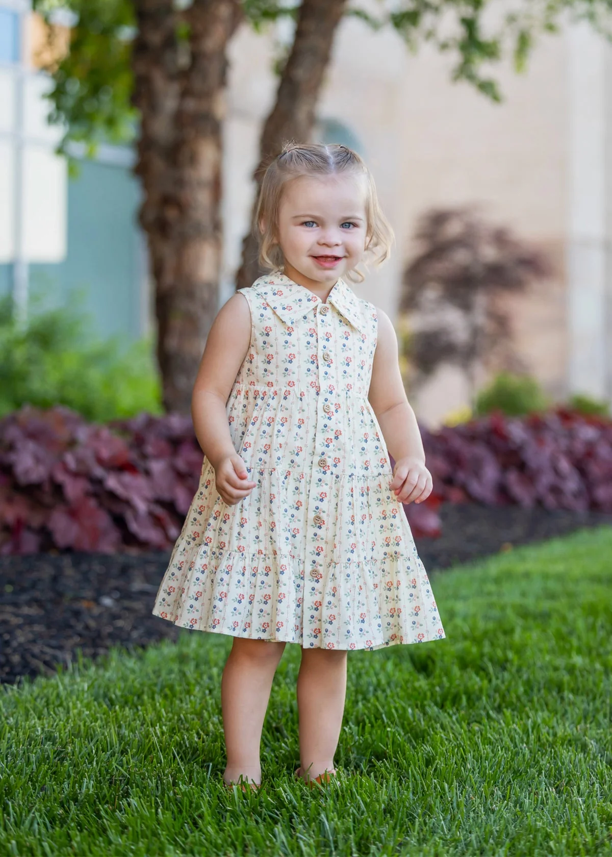 Adelaide Dress - Ivory by Mabel + Honey - Image 2