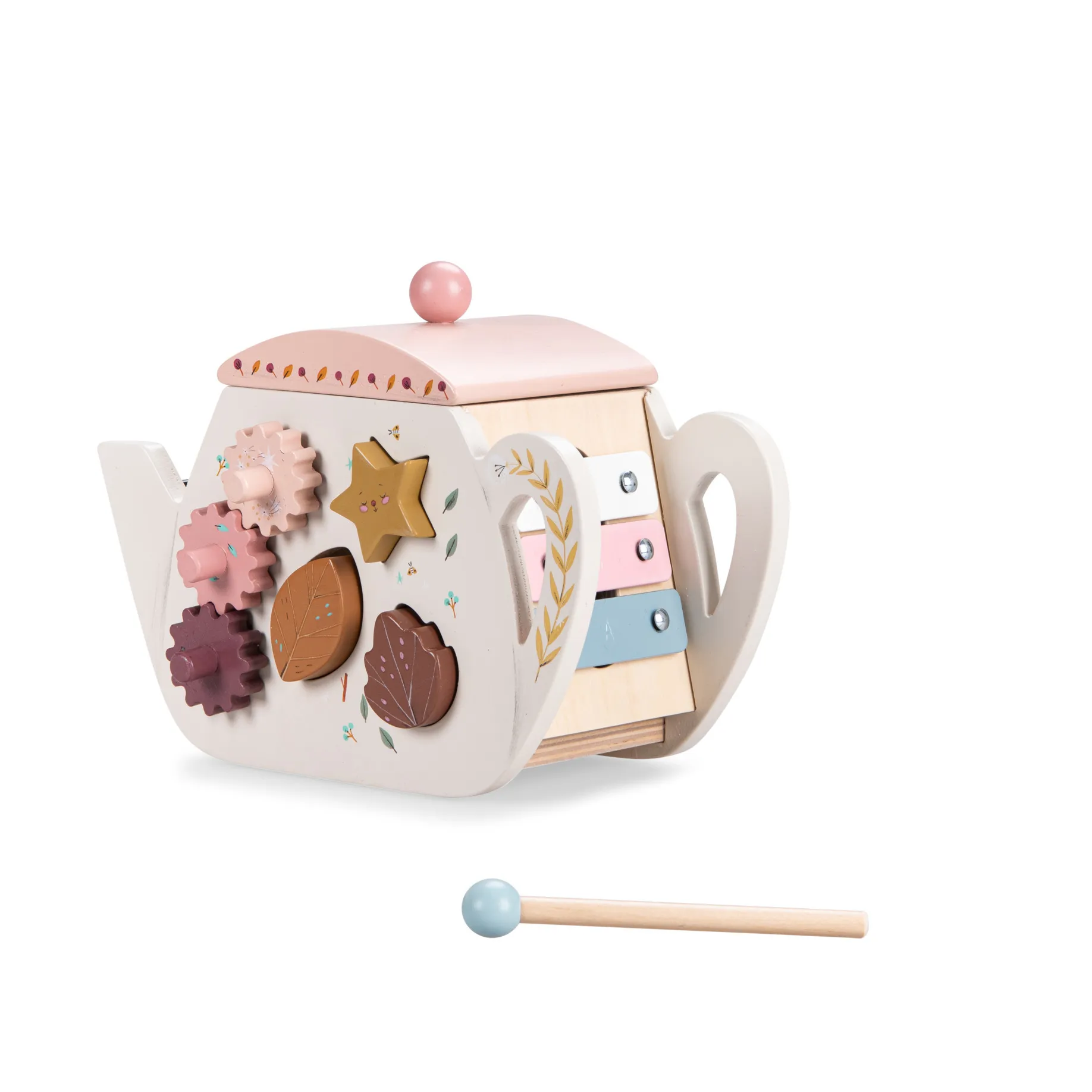 After the Rain Teapot Shape Sorter by Moulin Roty - Image 2