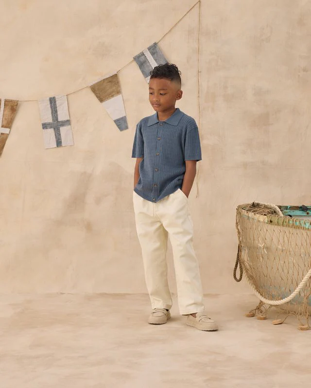 Aiden Polo - Marine by Rylee + Cru - Image 5
