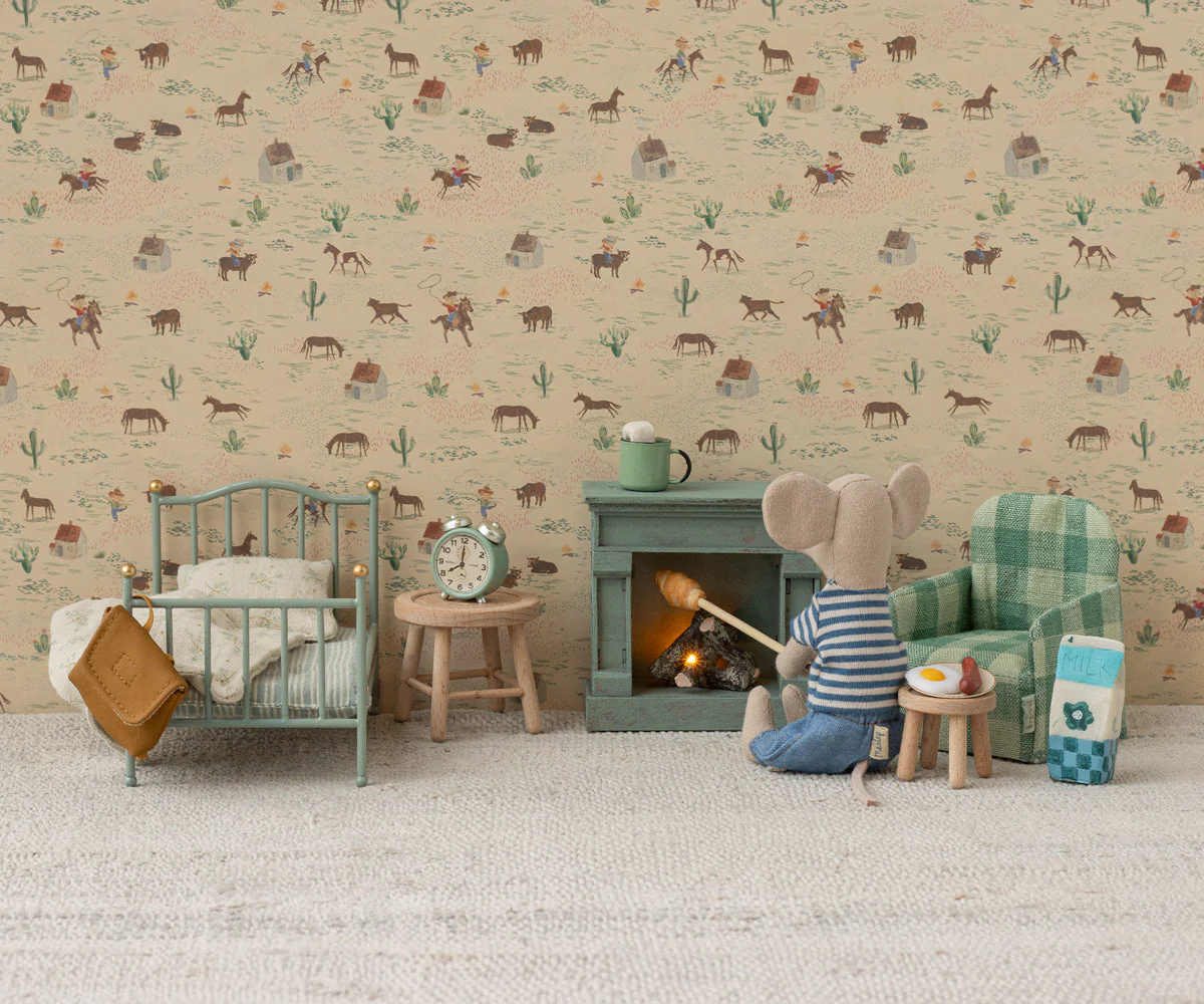 Alarm Clock, Mouse - Mint by Maileg - Image 2