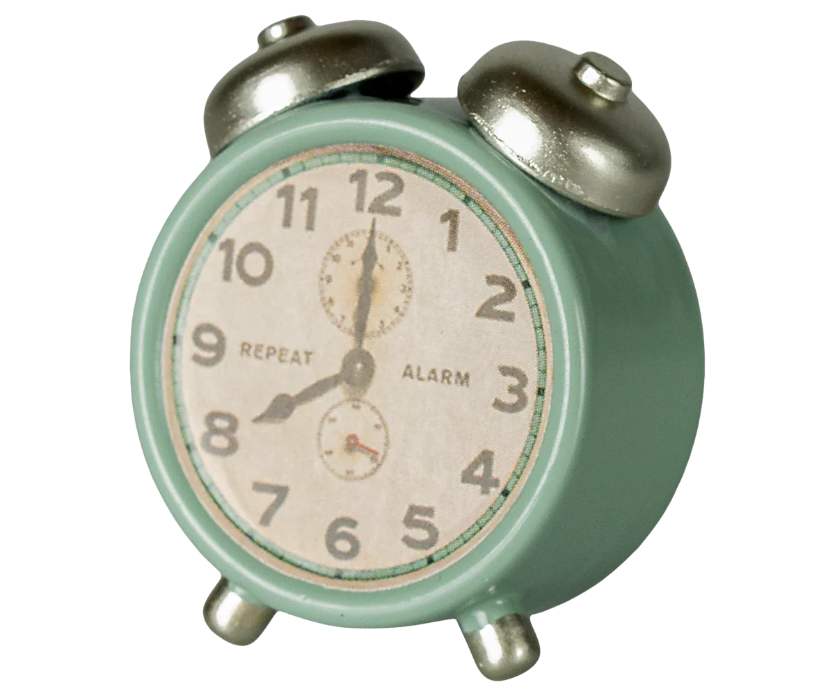 Alarm Clock, Mouse - Mint by Maileg - Image 4