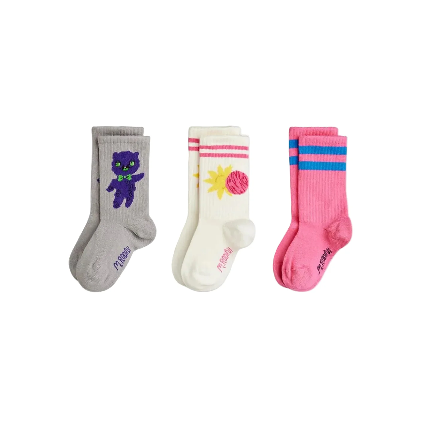 Alien 3-Pack Socks by Mini Rodini