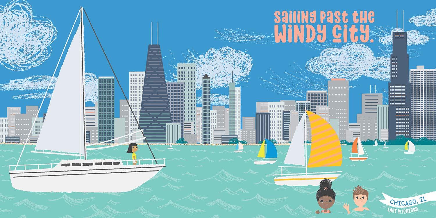 All Aboard: Great Lakes - Board Book - Image 2