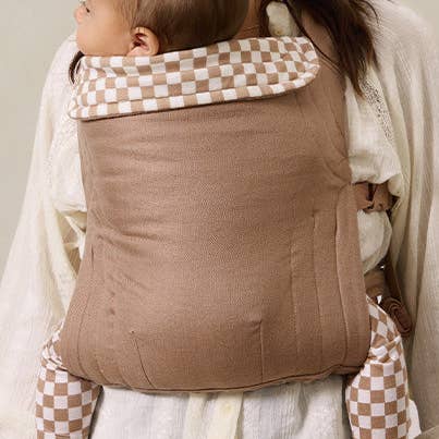 Buckle Carrier - Almondine Chequer by Solly Baby - Image 2