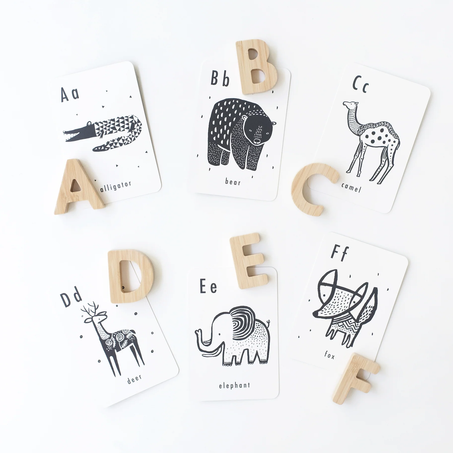 Animal Alphabet Cards by Wee Gallery - Image 6