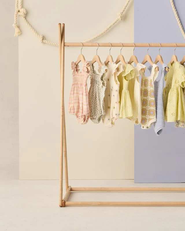 Amelia Romper - Embroidered Daisies by Rylee + Cru - Image 12