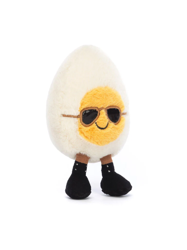 Amuseables Boiled Egg Chic - 6 Inch by Jellycat - Image 3