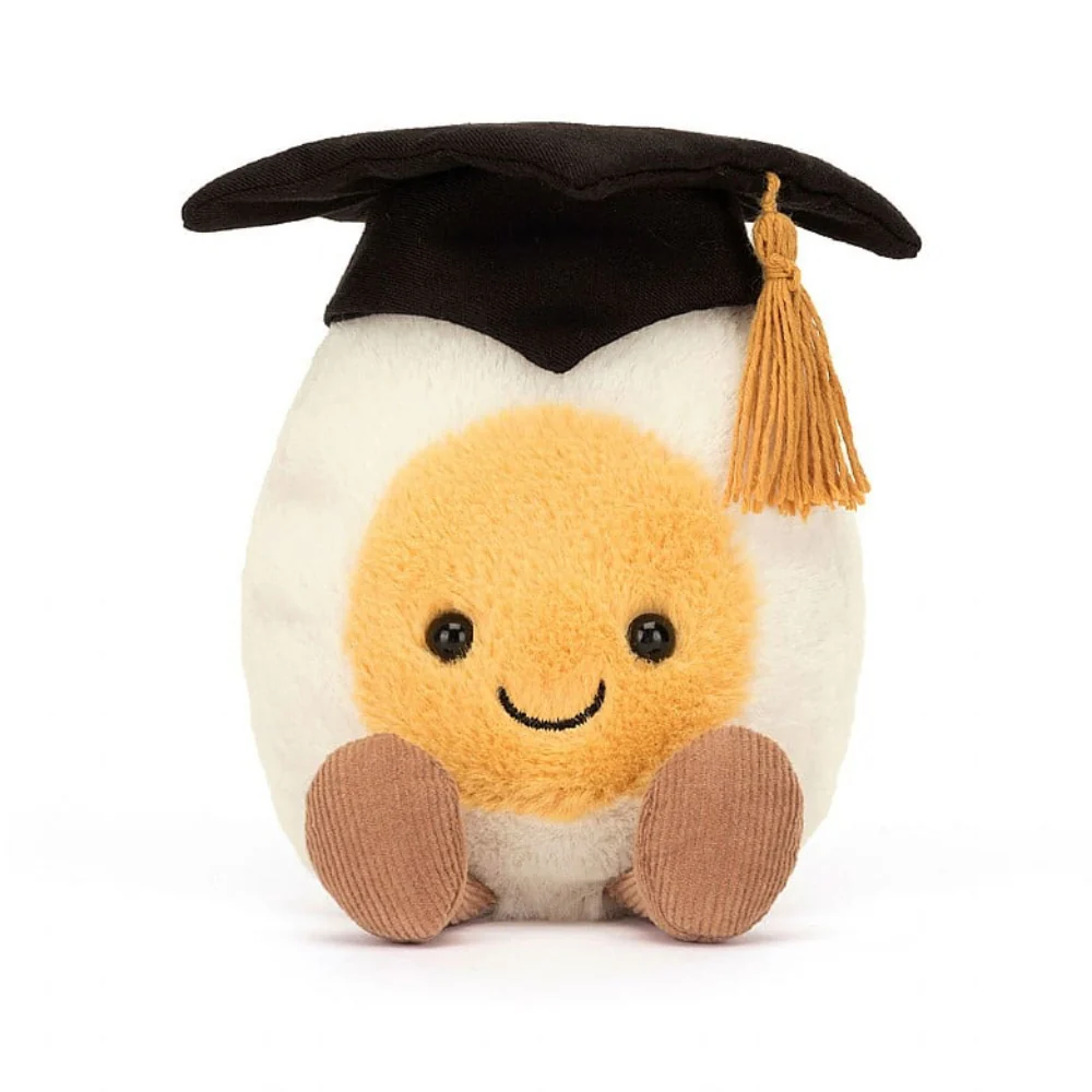 Amuseables Boiled Egg Graduation by Jellycat