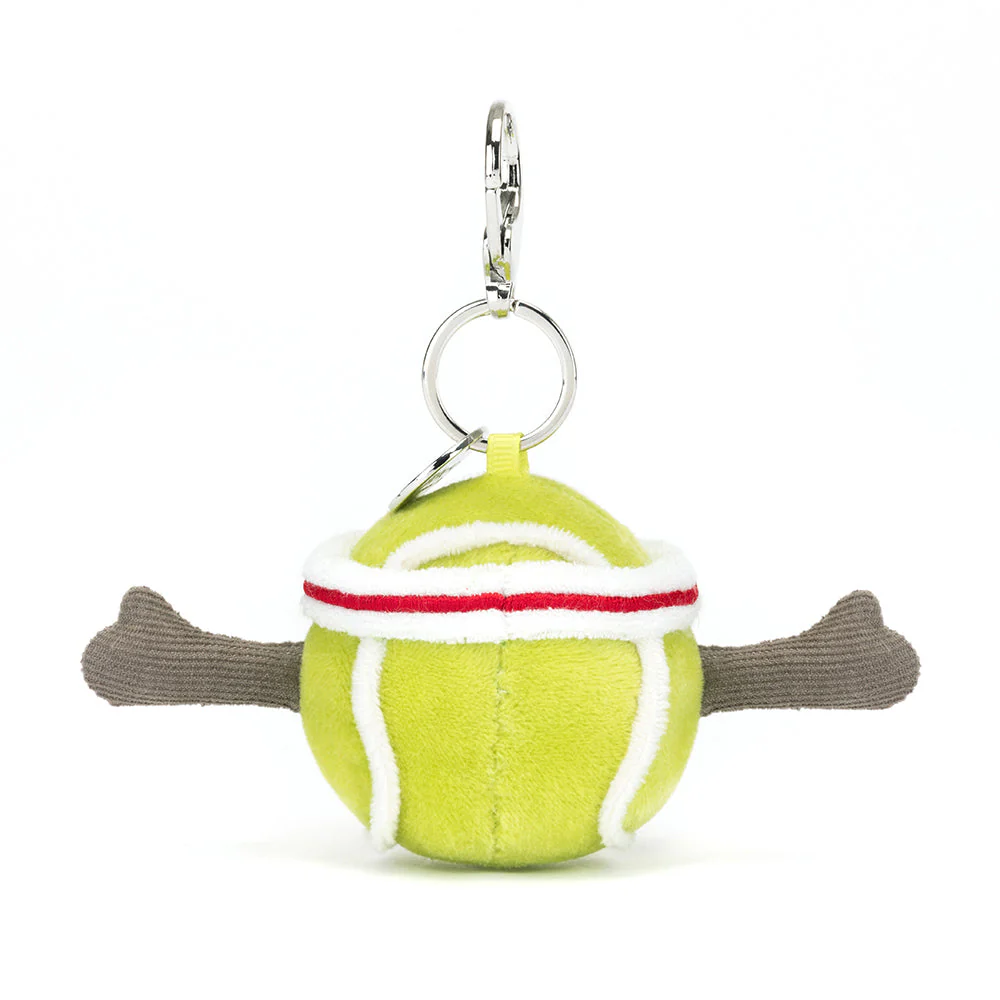 Amuseables Sports Tennis Bag Charm by Jellycat - Image 3