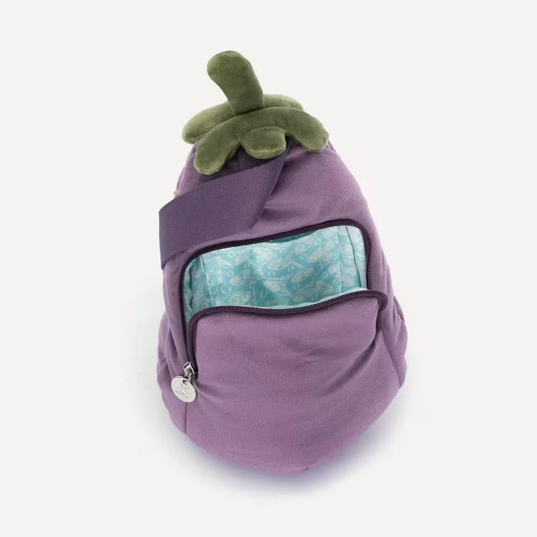 Amuseables Aubergine Bum Bag by Jellycat - Image 3