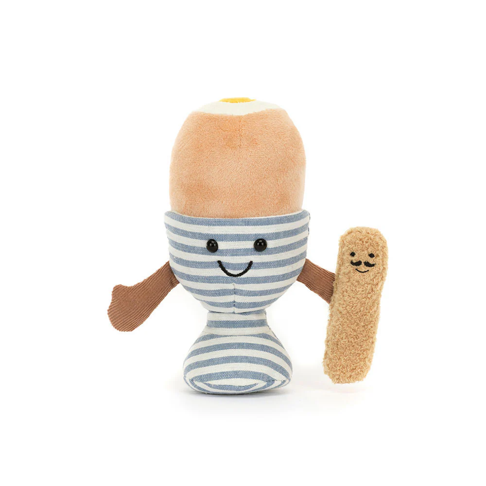 Amuseables Eggetha Egg & Lance Soldier by Jellycat - Image 4