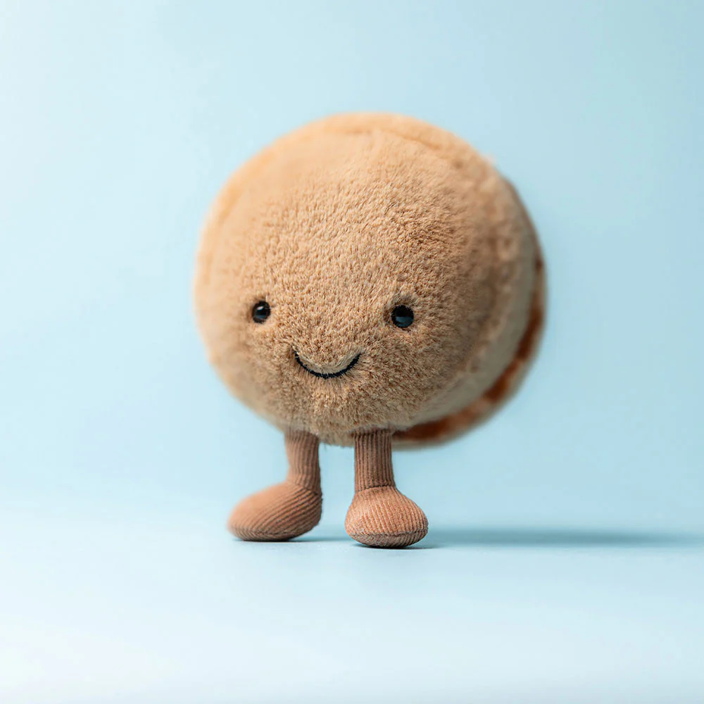 Amuseables Mona Macaron (Chocolate) by Jellycat - Image 2