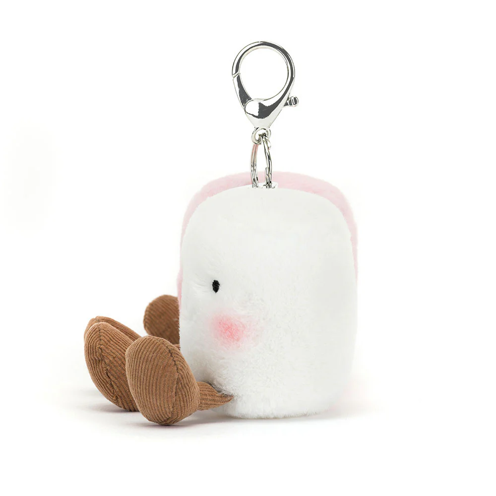Amuseables Pair of Marshmallows Bag Charm by Jellycat - Image 2