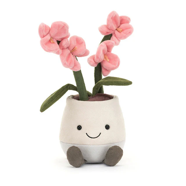 Amuseables Pink Orchid by Jellycat - Image 4