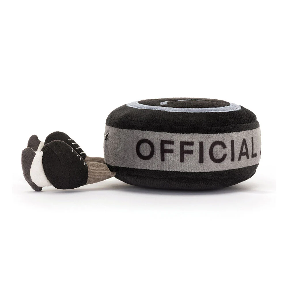 Amuseables Sports Ice Hockey Puck by Jellycat - Image 2