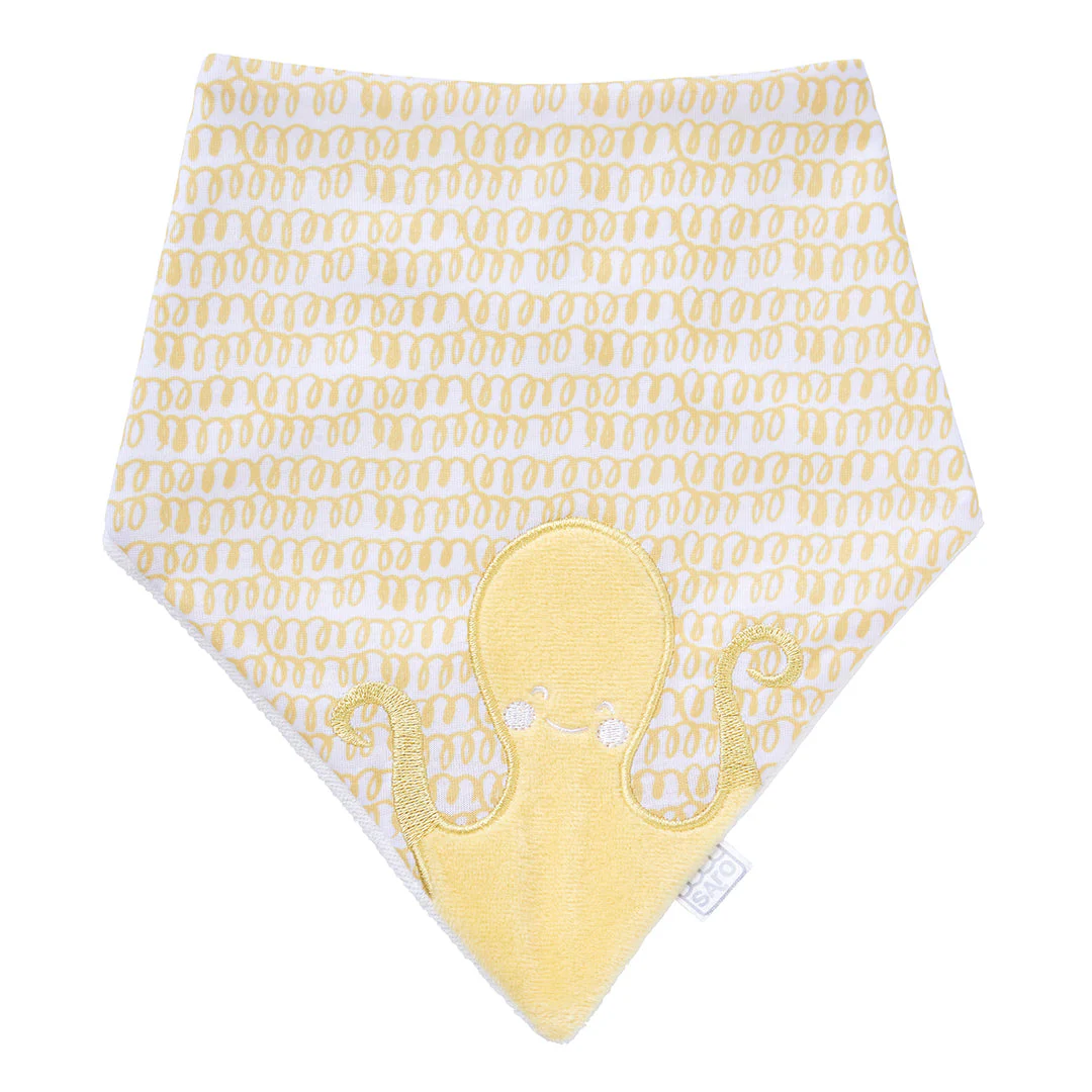 Animal Bib - Octopus Yellow by SARO