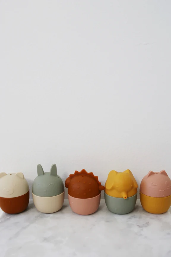 Animal Mold Free Silicone Bath Toy Set by Marlowe & Co - Image 13