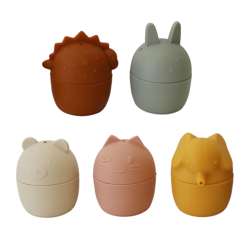 Animal Mold Free Silicone Bath Toy Set by Marlowe & Co - Image 16