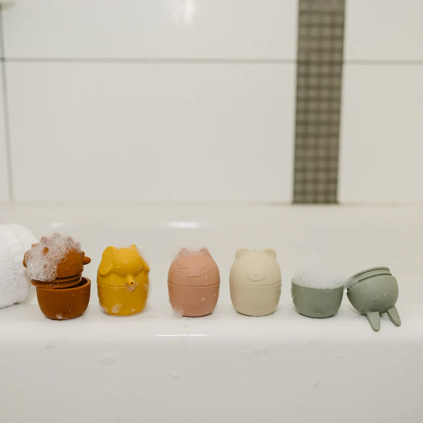 Animal Mold Free Silicone Bath Toy Set by Marlowe & Co - Image 8
