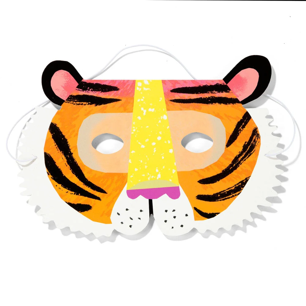 Animal Paper Masks - Set of 8 by Talking Tables - Image 5